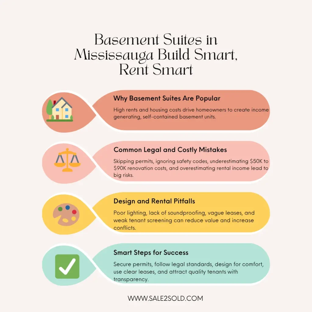 Avoid These Common Errors with a Basement Suite in Mississauga