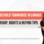 Freehold Townhouse in Canada