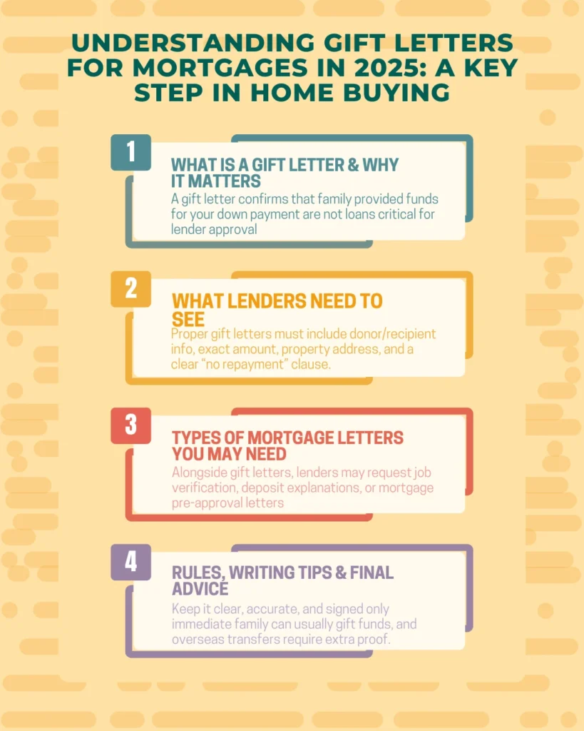 Letters for Mortgages