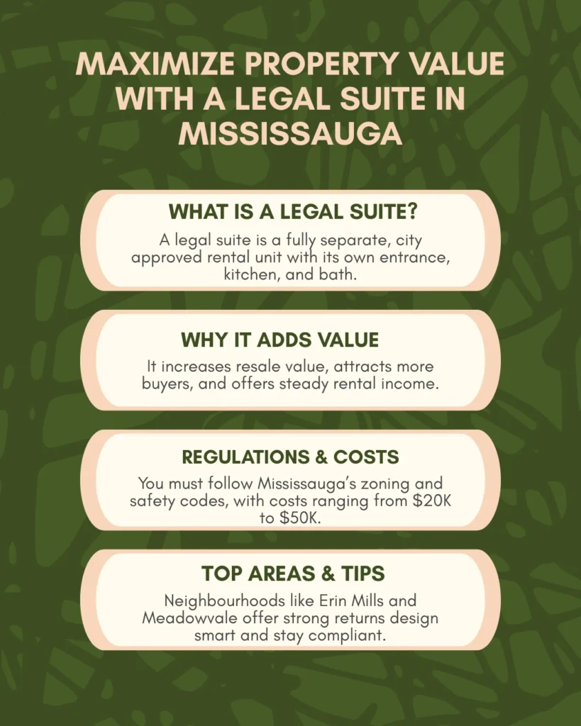 Property Value with a Legal Suite in Mississauga