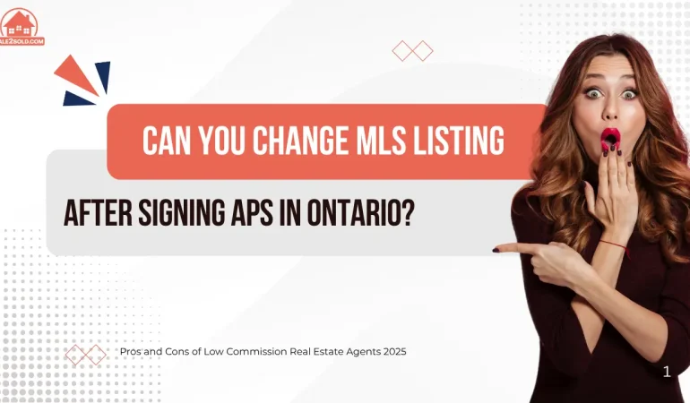 Change MLS Listing